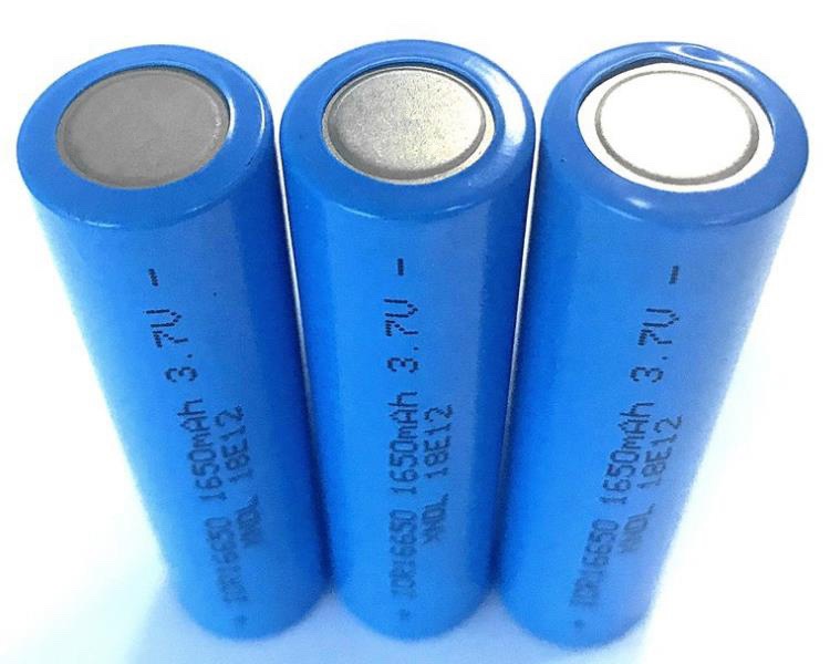 16650锂电池3.7v储能5C动力1500mAh1650mAh圆柱电池锂离子电池